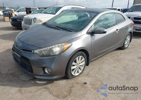 2014 Kia Forte Koup Ex z USA, uszkodzony, nr VIN KNAFX6A82E5235262